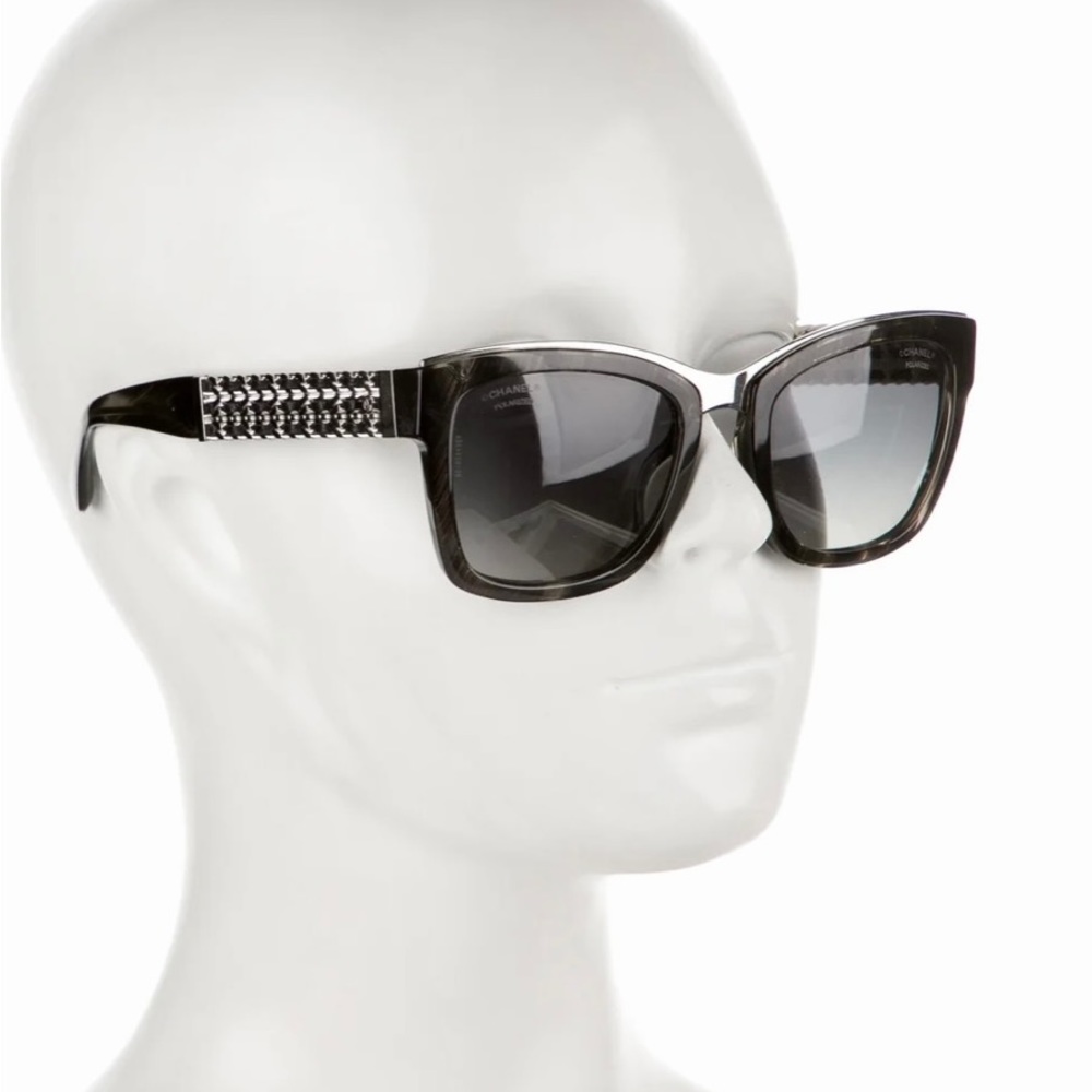 Chanel Interlocking Chain Cc Logo Sunglasses - image 7